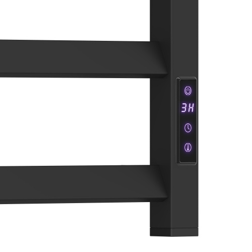 Полотенцесушитель Point Атлант PN18840B 43х100 электрический черный - фото 5