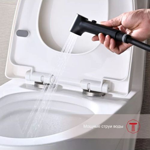 Гигиенический душ со смесителем Raglo R03.52.06 черный - фото 5