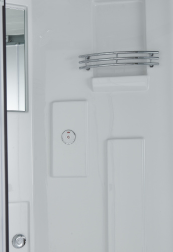 Душевая кабина Timo Lux T-7709NEW-T-CH/C 90х90 четверть круга с крышей - фото 3