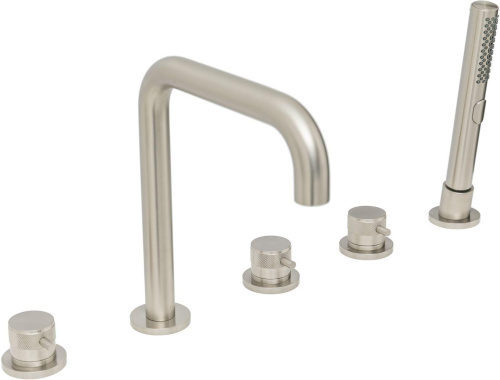 Смеситель Allen Brau Priority 5.31007-BN на борт ванны никель - фото 3