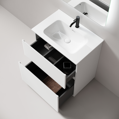 Тумба под раковину Sancos FOLK Floor FL70FW 69х45х85 - фото 4