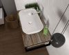 Тумба под раковину 1MarKa Grunge Loft У85846 90х50 подвесная цвет коричневый