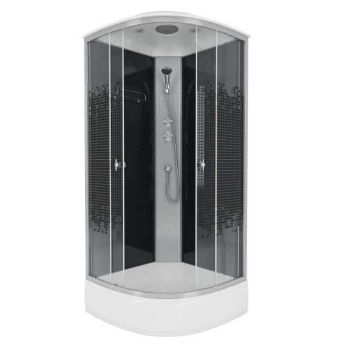 Душевая кабина Niagara Eco 3504 90х90 четверть круга с крышей ориентация универсальная - фото 2