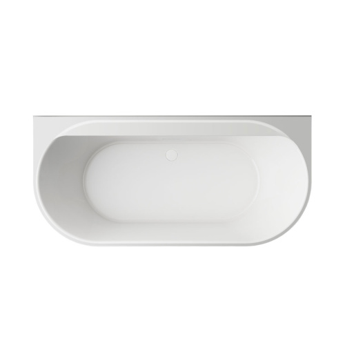 Ванна акриловая Vincea VBT-621B 170х80 отдельностоящая овальная - фото 2