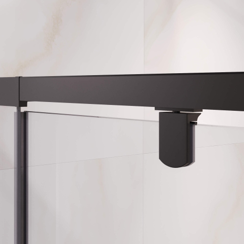 Душевая дверь RGW Passage 350800812-14 110х195 стекло прозрачное профиль черный - фото 3