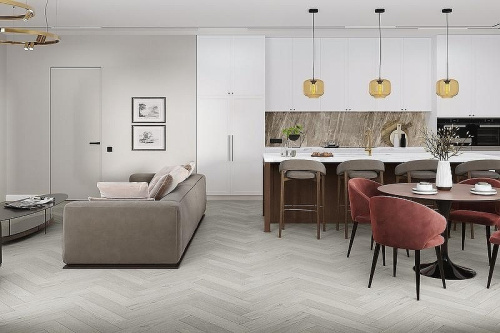 Кварцвиниловая плитка Damy Floor LONDON LVT 191023EL-04-LVT Йорк толщина 0.25 см 43 класс 590х118 - фото 5