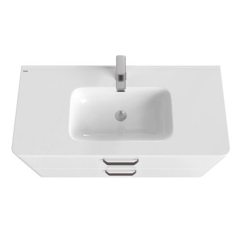 Тумба с раковиной IDDIS Brick BRI10WFi95K 100х47х81 напольная цвет белый - фото 3