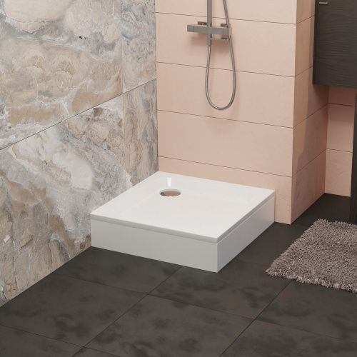 Душевой поддон RGW Acryl 16180199-11 90х90 акрил белый - фото 2