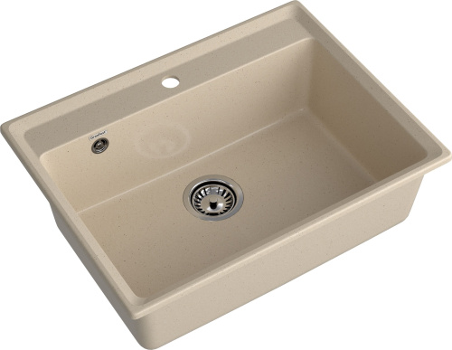 Кухонная мойка Granfest Level LV-660 кашемир 66х50 цвет бежевый поверхность матовая - фото 2