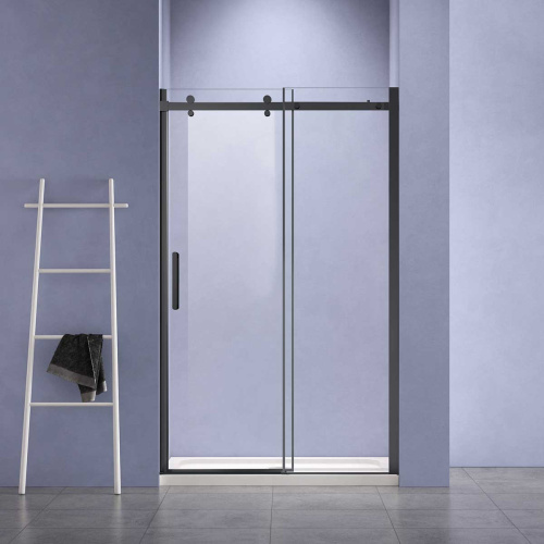 Душевая дверь Vincea Como-N VDS-4CN120CLB 120х195 стекло прозрачное профиль черный - фото 2