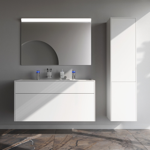 Тумба под раковину Am.Pm Inspire V2.0 M50AFHX1203WM 121х49х60 подвесная цвет белый матовый - фото 5