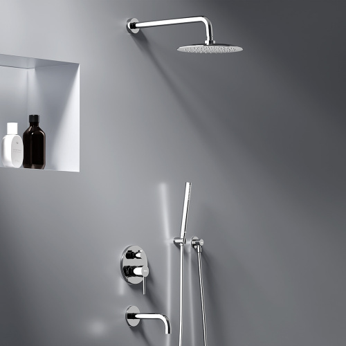 Душевая система Damixa Scandinavian Pure 936510000 встраиваемая в стену - фото 3