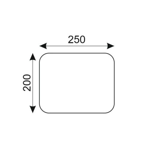 Верхний душ Bronze de Luxe QUADRO 1917 белый/золото - фото 3