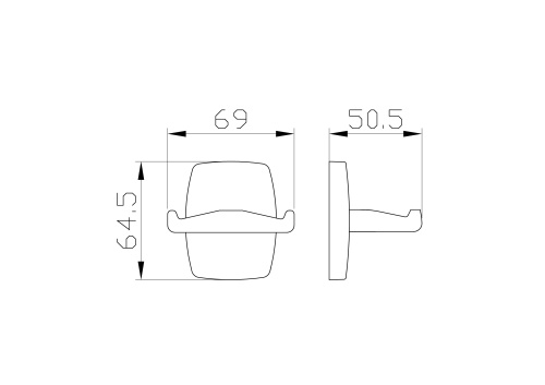 Крючок Wonzon & Woghand Porto WW-1501 - фото 2