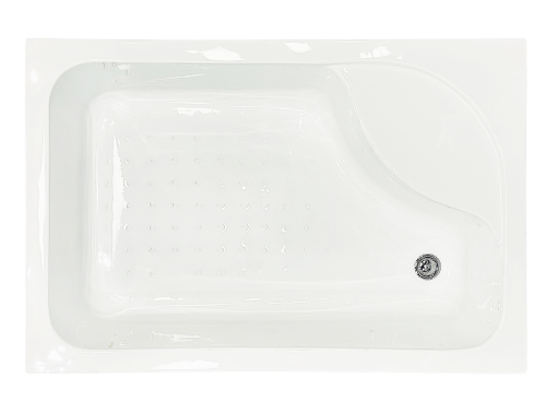 Душевой поддон Royal Bath BP RB8100BP-R 100х80 акрил белый с ножками - фото 2