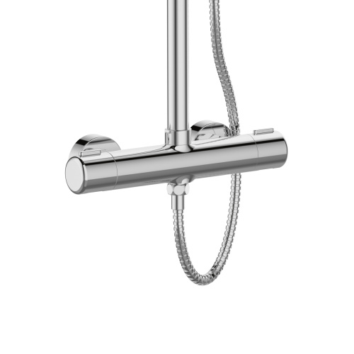 Душевая стойка Orange Thermo T02S3-912cr настенная цвет хром с термостатом - фото 3