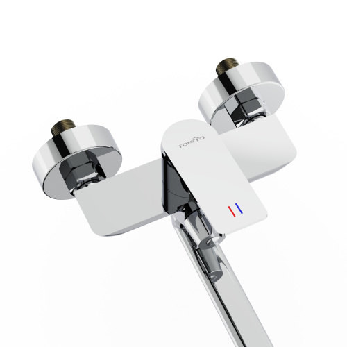 Смеситель для ванны Tokito MITSUISHI TOK-MIT-1015 настенный хром - фото 2