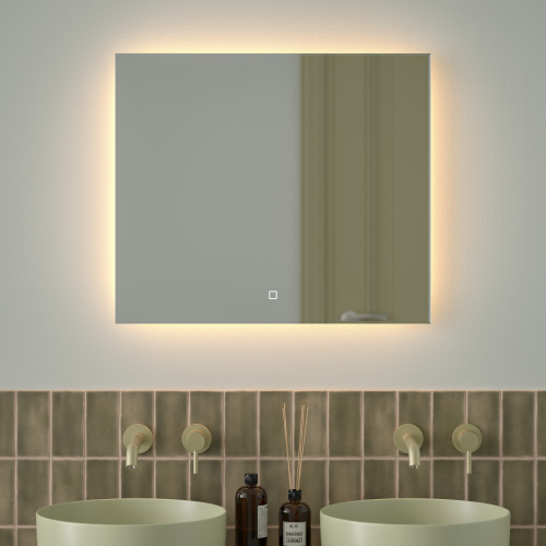 Зеркало в ванную Defesto GLOW DF 2516SH 70х60 - фото 3