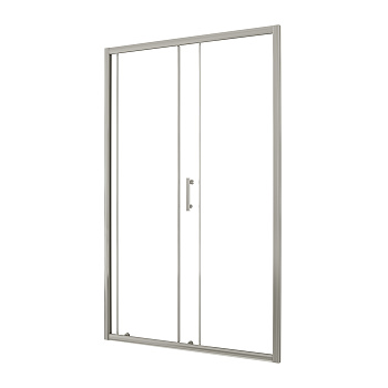 Душевая дверь Taliente TA-120CP 120х185 стекло прозрачное профиль хром глянцевый