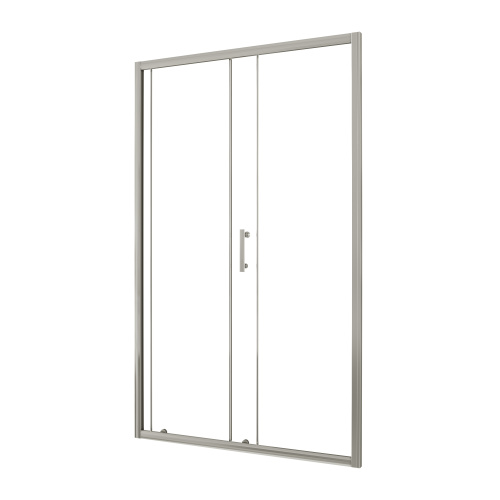 Душевая дверь Taliente TA-120CP 120х185 стекло прозрачное профиль хром глянцевый