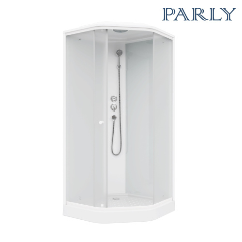 Душевая кабина Parly Penta P911F 90х90 трапеция с крышей ориентация универсальная - фото 3