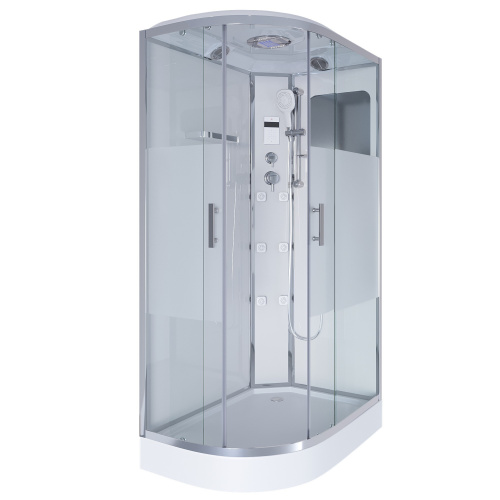 Душевая кабина Niagara Ultra 3030164R 120х80 асимметричная с крышей ориентация правая