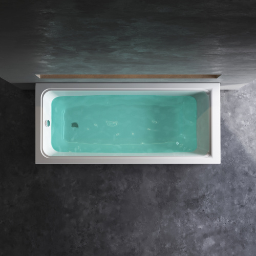 Ванна акриловая Am.Pm Gem W90A-160-070W-A 160х70 пристенная прямоугольная без каркаса