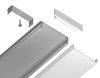 Алюминиевый накладной профиль Ambrella Light Alum Profile (Алум Профиле) GP1800AL
