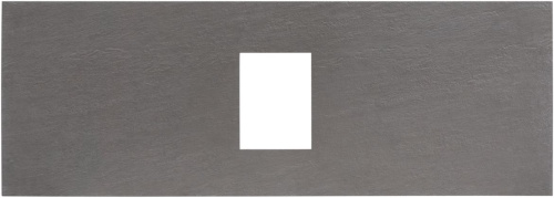 Столешница Allen Brau Priority 1.31012.DG-S 116х41 накладная цвет серый - фото 3