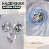 Кухонная мойка Splenka S704.7850.05 80х50 цвет серый поверхность матовая