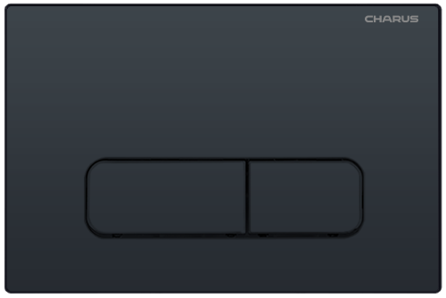 Клавиша смыва механическая CHARUS Elegia FP.320.DW.01 цвет черный матовый