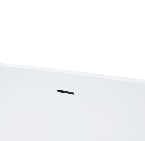 Ванна акриловая Grossman Fly GR-1103MB 160х80 отдельностоящая овальная с ножками - фото 5