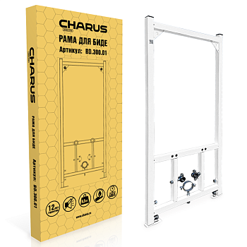 Инсталляция для биде сантехническая CHARUS TORRE BIANCA BD.300.01