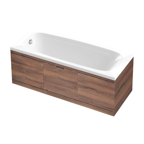 Экран под ванну Alavann Rita 150 см ALV0717005 фронтальный МДФ съемный/раздвижной коричневый - фото 5