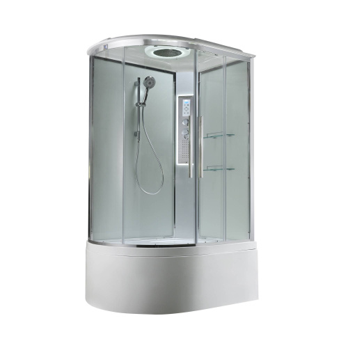 Душевая кабина AvaCan EM EM5811RLEDT 110х80 асимметричная с крышей ориентация правая - фото 3