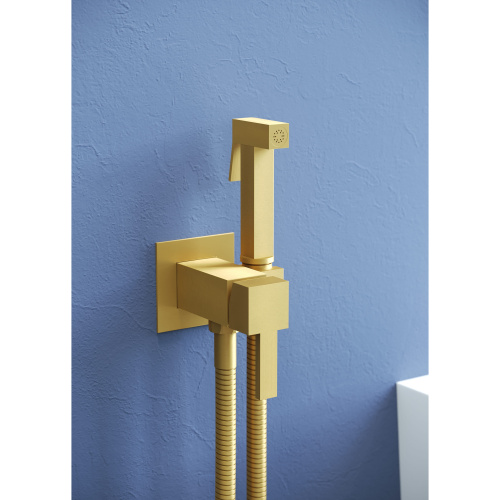 Гигиенический душ со смесителем RGW Shower Panels 581408212-06 золото - фото 3