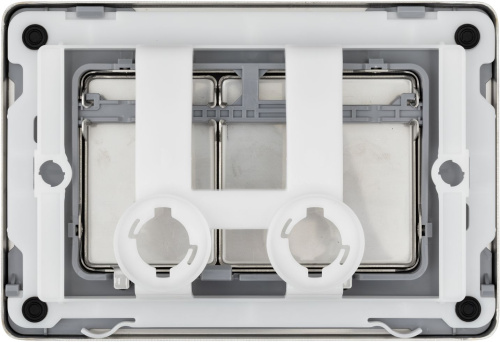Клавиша смыва пневматическая Allen Brau Infinity 9.20006.BN цвет нержавеющая сталь - фото 2