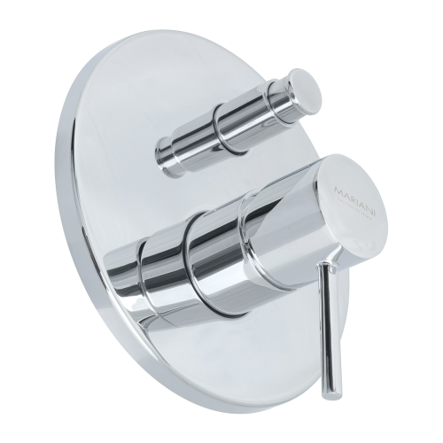Смеситель для душа Mariani Next B00173NS встраиваемый в стену хром - фото 2