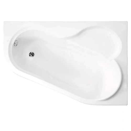 Ванна акриловая Vagnerplast Selena VPBA141SEL3PE-04 147х100 пристенная асимметричная без каркаса