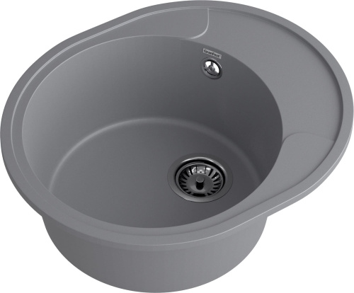 Кухонная мойка Granfest Urban 857L темно-серый 57х48 цвет темно-серый поверхность матовая - фото 2