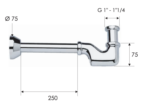 Сифон для раковины Remer 956114 - фото 2
