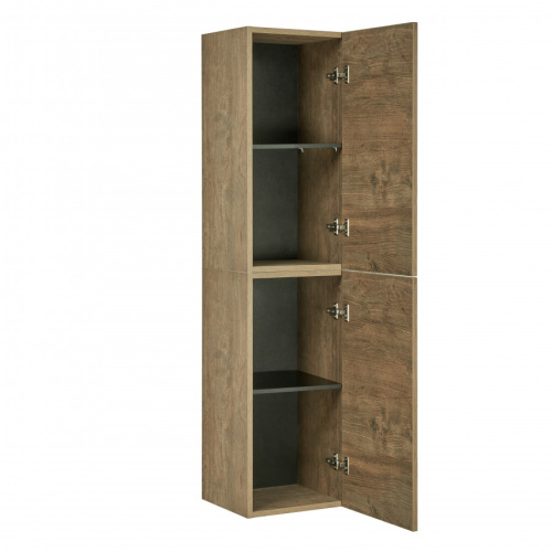 Шкаф Aquaton Лофт Фабрик 1A242803LTDY0 34х30х70 подвесной цвет коричневый - фото 4