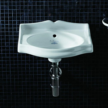 Раковина из санфаянса Simas Arcade AR035bi*0 38х28 подвесная цвет белый без отверстий под смеситель