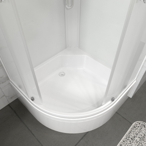 Душевая кабина Тритон Вельвет Щ0000063055 90х90 четверть круга с крышей ориентация универсальная - фото 4