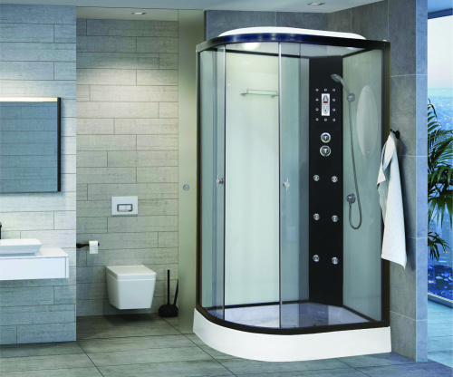 Душевая кабина Niagara Ultra 19030134R 120х80 асимметричная с крышей ориентация левая