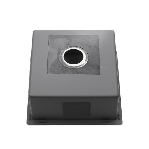 Кухонная мойка Melana ProfLine MLN-R4444H 44х44 цвет сатин поверхность матовая - фото 2