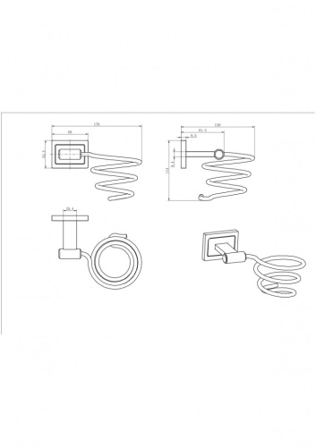 Держатель для фена CeramaLux Gamma 12316 - фото 2