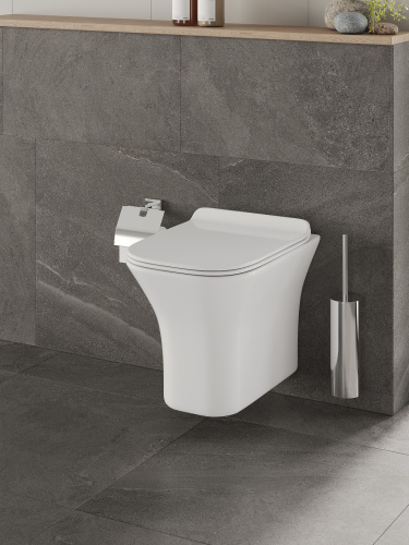 Комплект унитаз с инсталляцией и клавишей смыва Orange CI02-100W+APB288 - фото 5