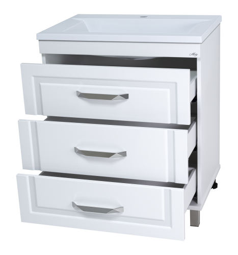 Тумба под раковину Misty Терра П-Тер01070-0113Я 70х48х73 напольная - фото 2