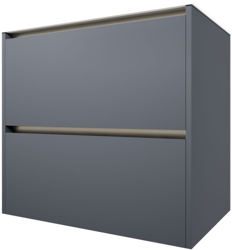 Тумба под раковину Allen Brau Activity 1.34011.BGM 70х46х65 подвесная цвет зеленый/синий - фото 2